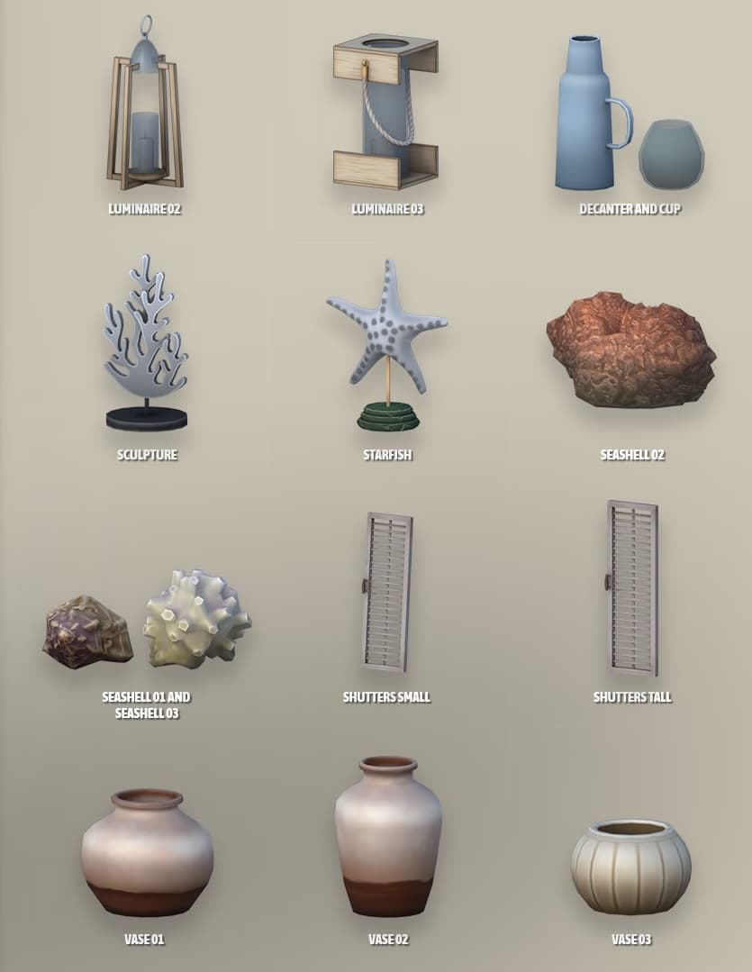 Галерея мода Набор декора Nautical Livingroom Part 3 #1